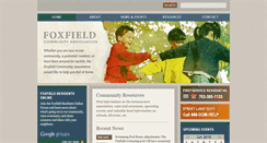 Desktop Screenshot of foxfield.org