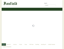 Tablet Screenshot of foxfield.com